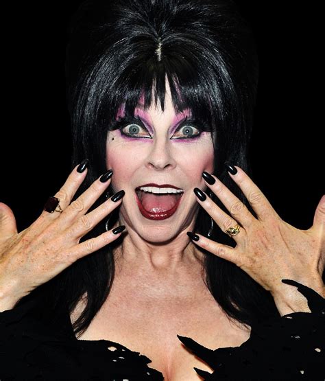 Peterson is best known for her portrayal of the horror hostess character Elvira, Mistress of the Dark. Peterson gained fame on Los Angeles television station KHJ-TV wearing a revealing, black, gothic, cleavage-enhancing gown as host of Elvira’s Movie Macabre , a weekly B movie presentation.